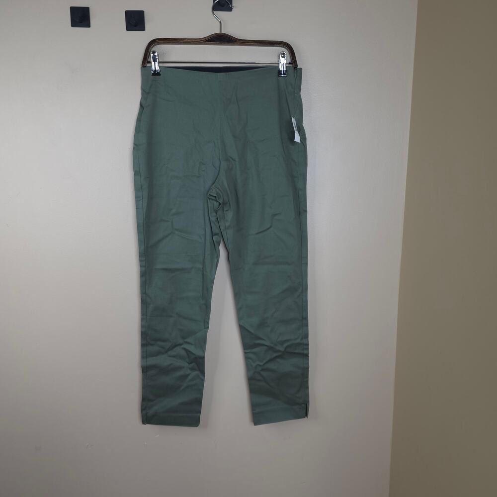 Old Navy High-Waisted Super Skinny Ankle Pants in Olive Size 10
